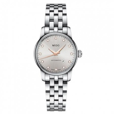 Mido美度贝伦赛丽系列精钢表带女士机械手表